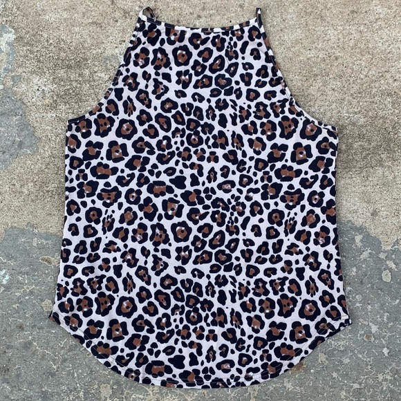 Two Count High Neck Spaghetti Strap Tops Size L - Picture 5 of 16